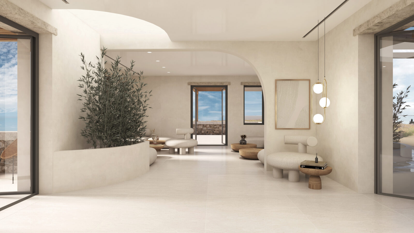 Mykonos Hotel Interior | Modulus Architecture