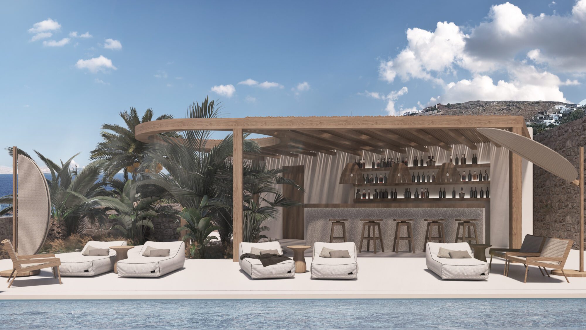 Mykonos Hotel Interior | Modulus Architecture