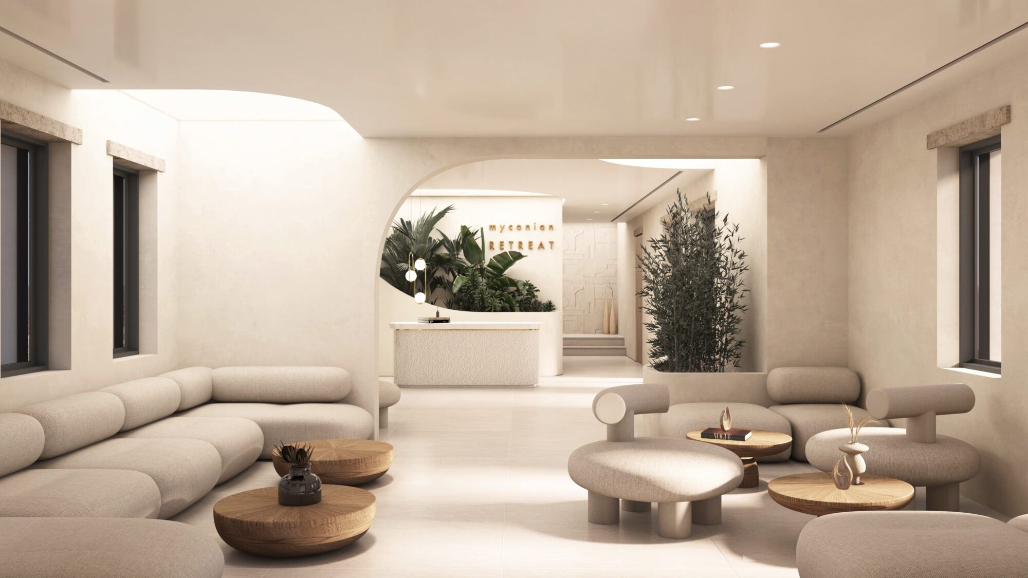 Mykonos Hotel Interior | Modulus Architecture